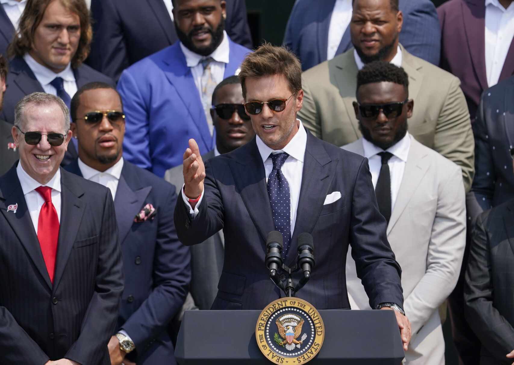 Biden Buccaneers Football